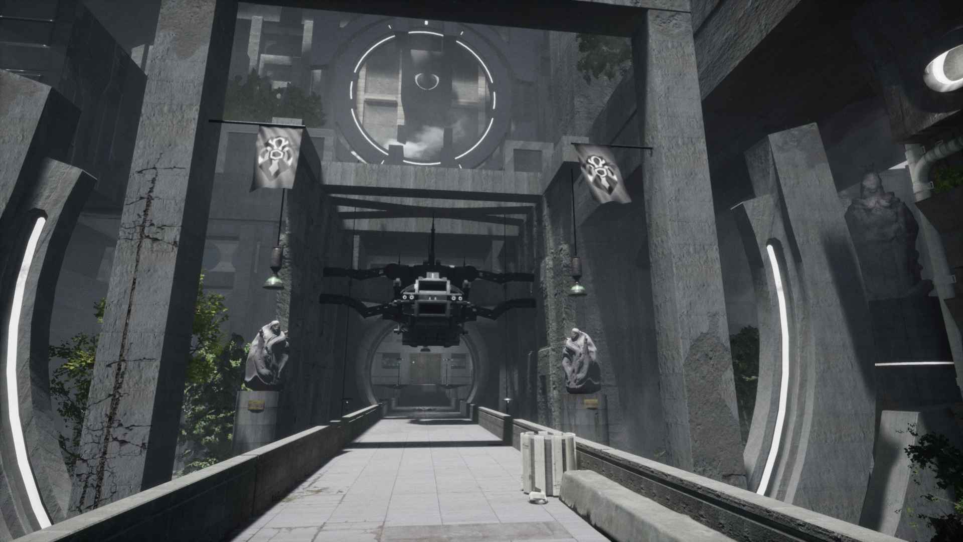 Entrance to the ministry